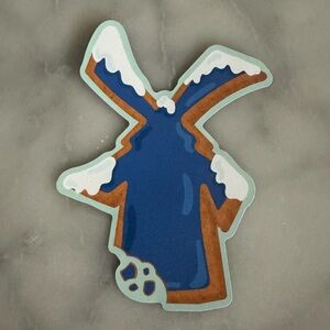 Dutch Christmas Holiday Sticker 2024